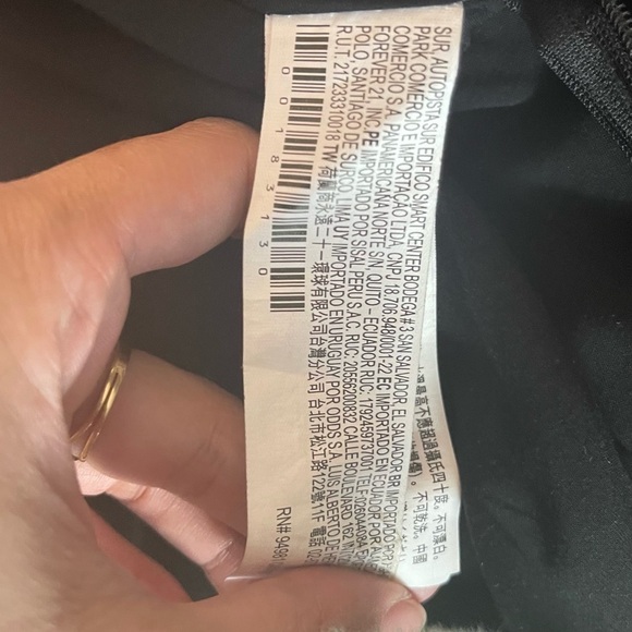 Mini Black jumpsuit/Dress - Picture 9 of 10